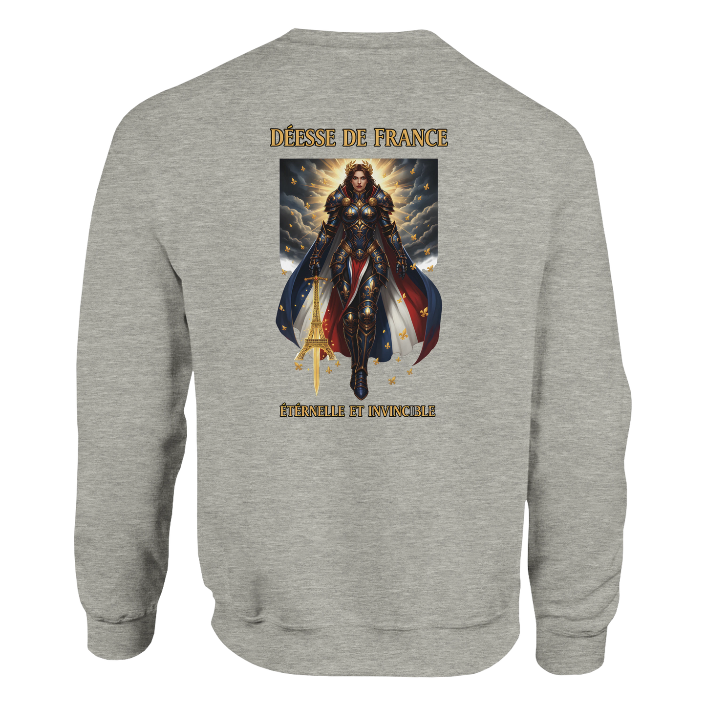 Sweat-shirt Femme Déesse de France – Confort et Style Premium