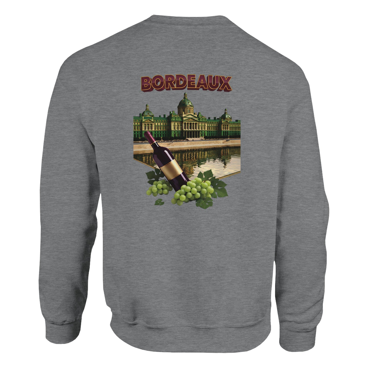 Sweat-shirt Unisexe Bordeaux Ville de France – Classique et Confortable