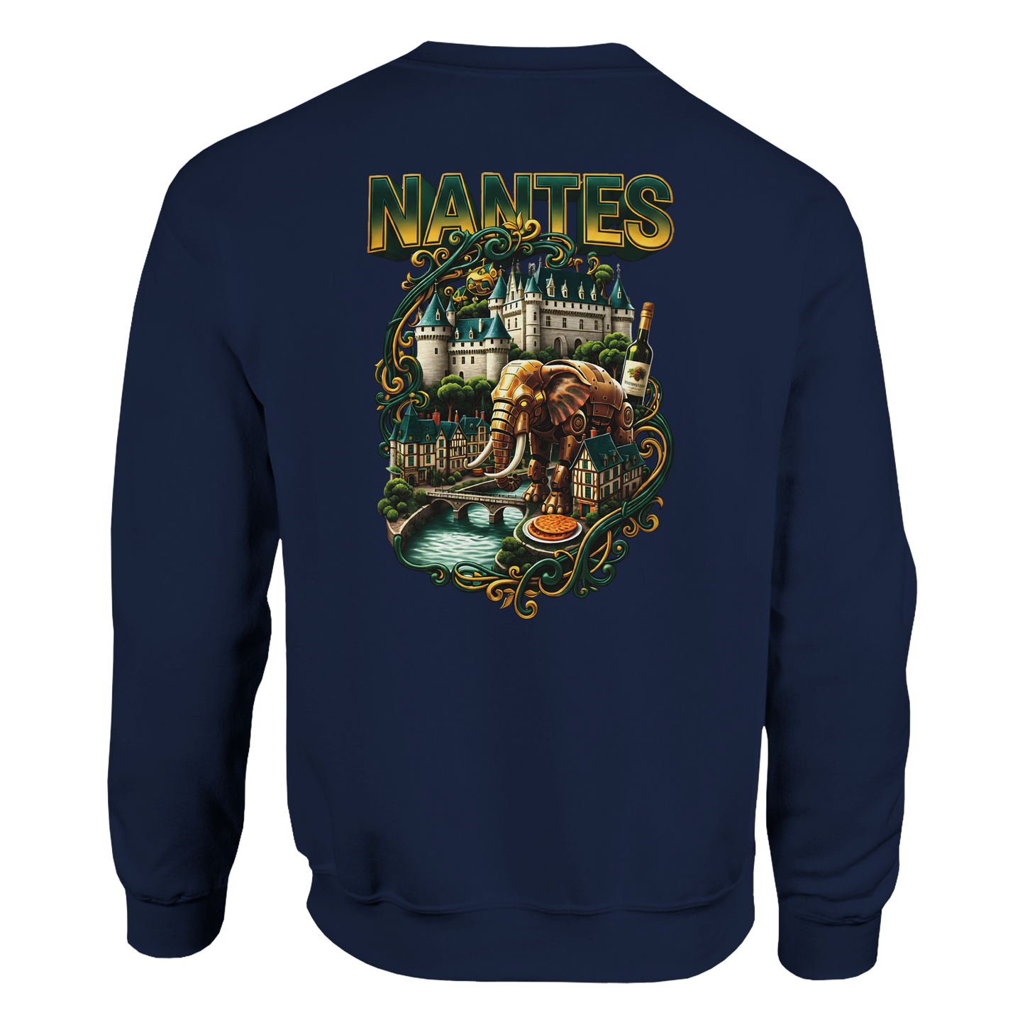 Sweat-shirt unisexe Nantes – Confort premium et style décontracté
