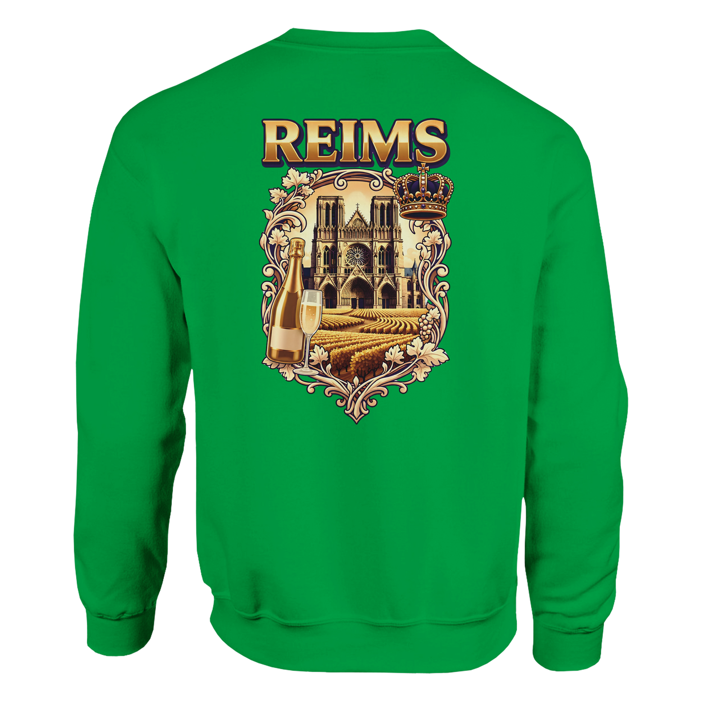 Sweat-shirt Reims – Sweat à col rond confortable en coton mélangé