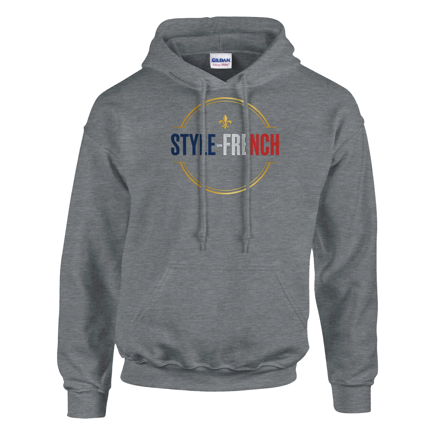 Sweat à capuche homme - Français jusqu'au bout - Confort premium