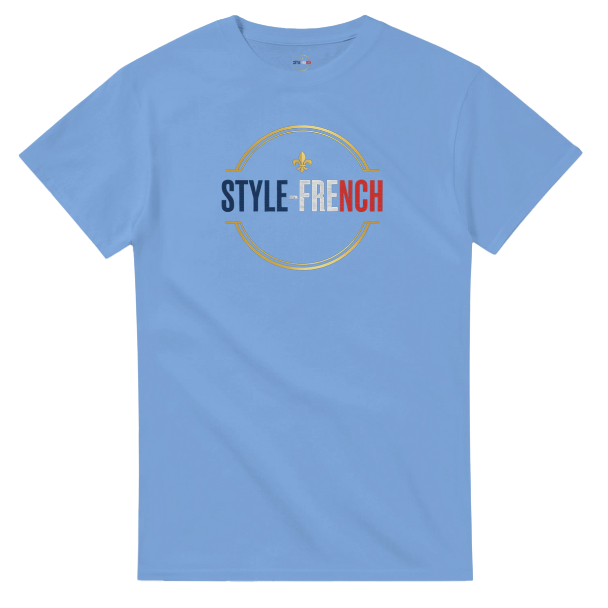 T-Shirt Premium 'Né en France' – Coton Épais à Coupe Classique