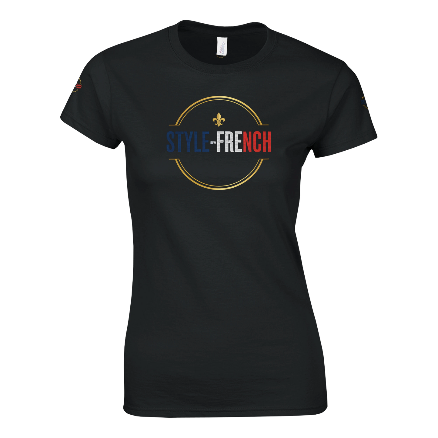 T-shirt Femme Liberté - Coton Premium Semi-Ajusté