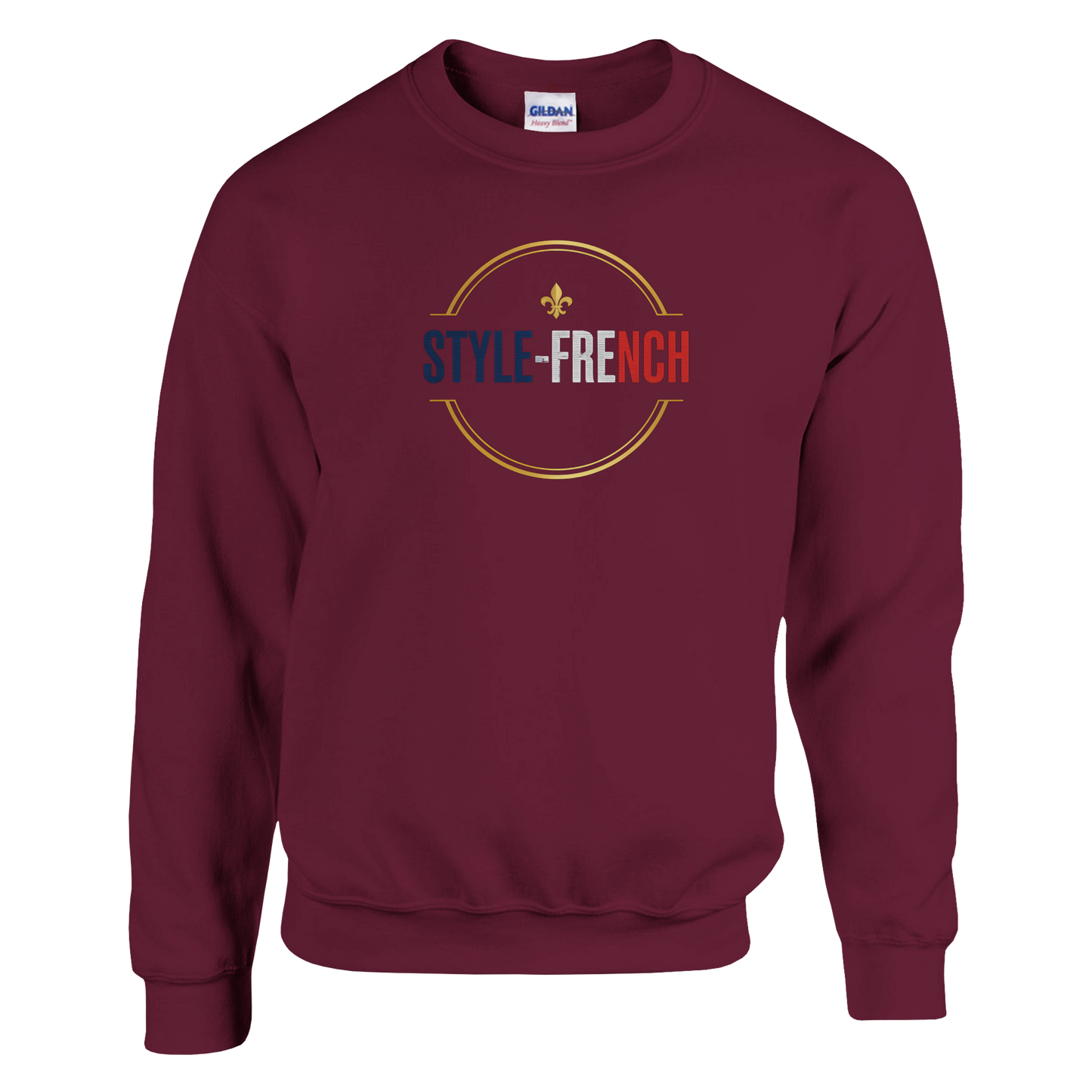 Sweat-shirt Reims – Sweat à col rond confortable en coton mélangé