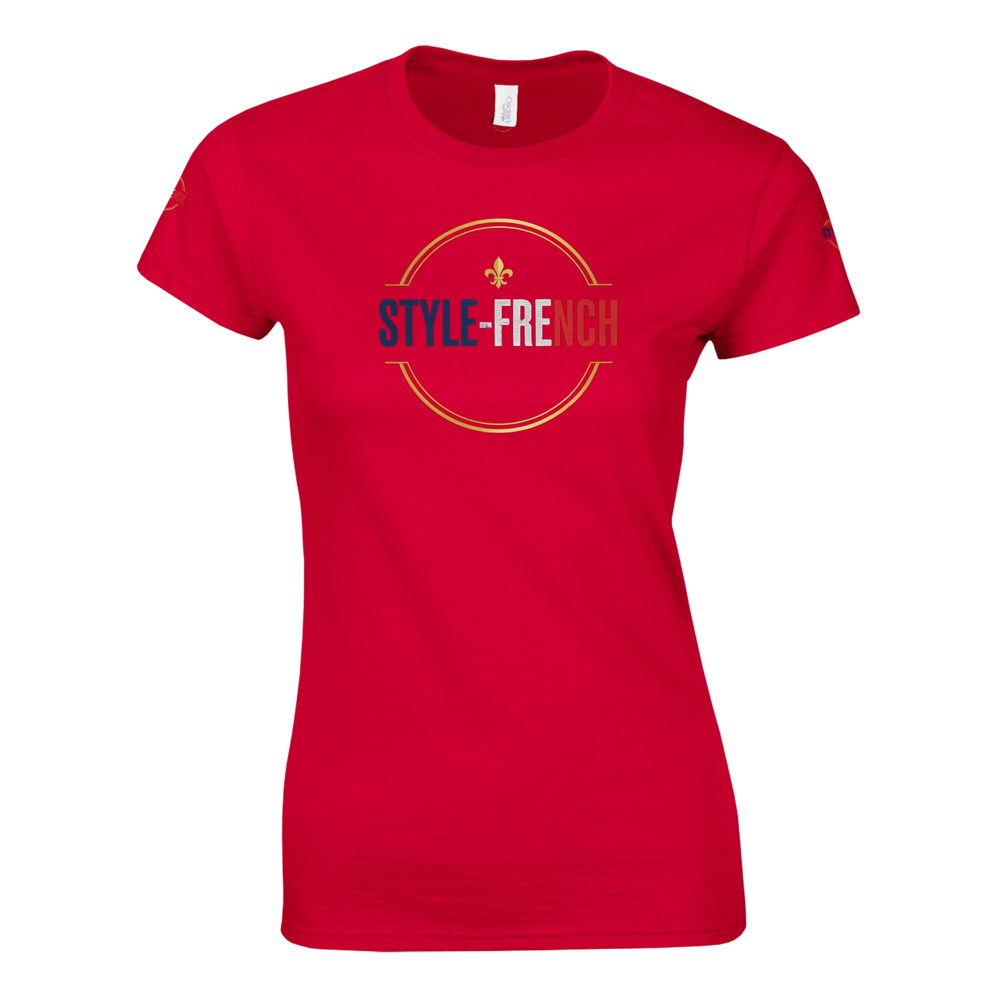 T-shirt Femme Liberté - Coton Premium Semi-Ajusté