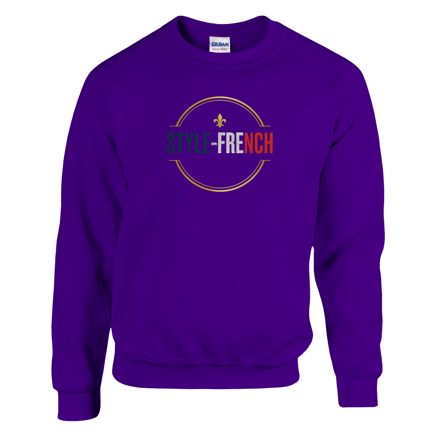 Sweat-shirt Femme Fière d'être Française - Coupe Classique Premium