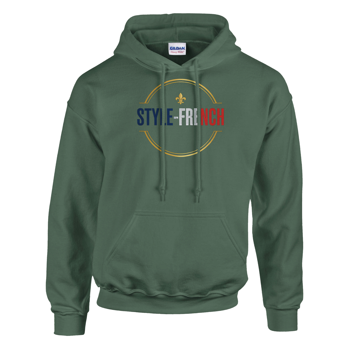 Sweat à Capuche Homme Vive la France – Confort et Style Tricolore