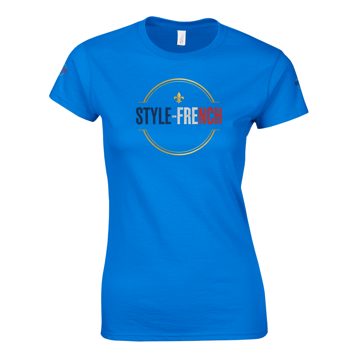 T-shirt Femme Liberté - Coton Premium Semi-Ajusté