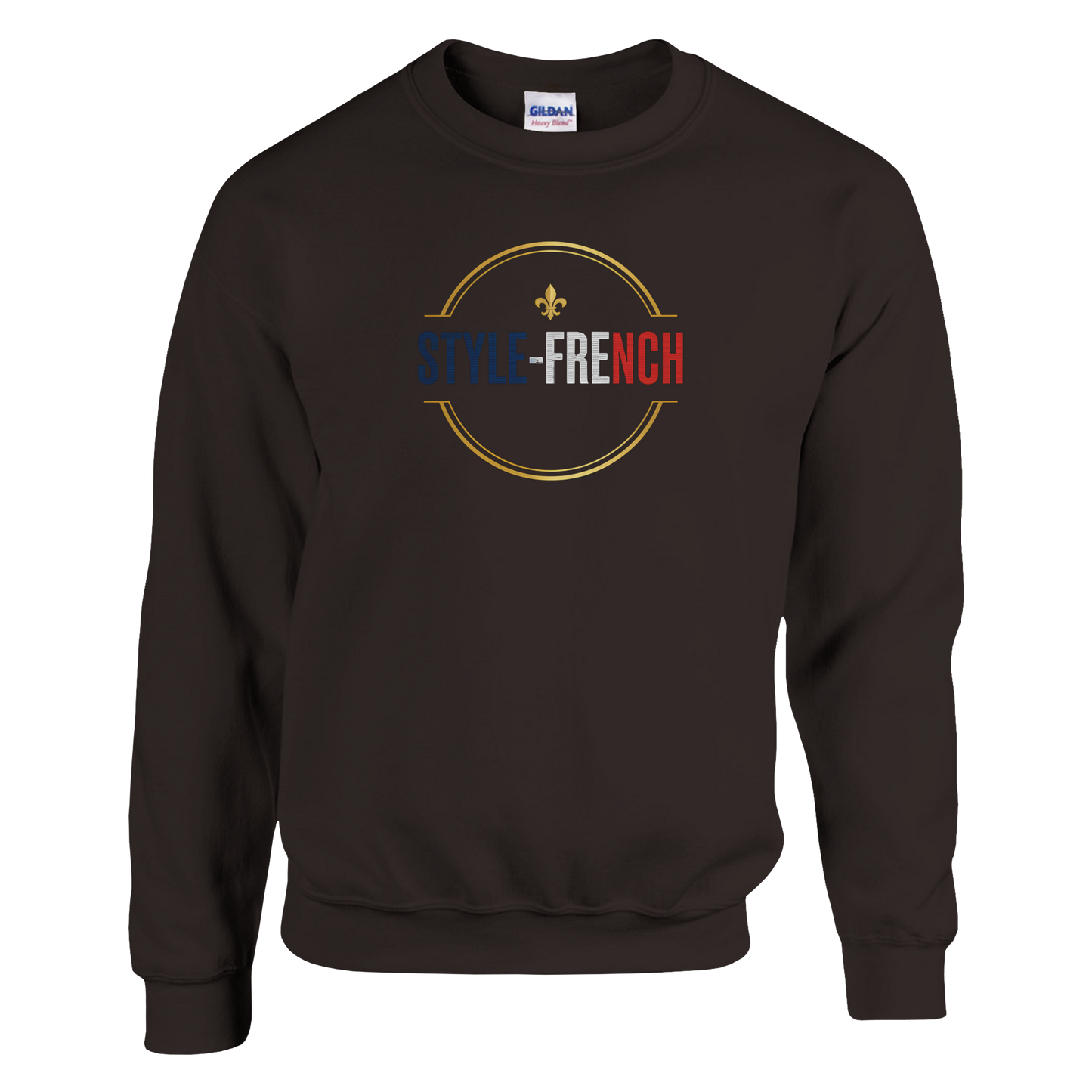 Sweat-shirt Femme Fière d'être Française - Coupe Classique Premium
