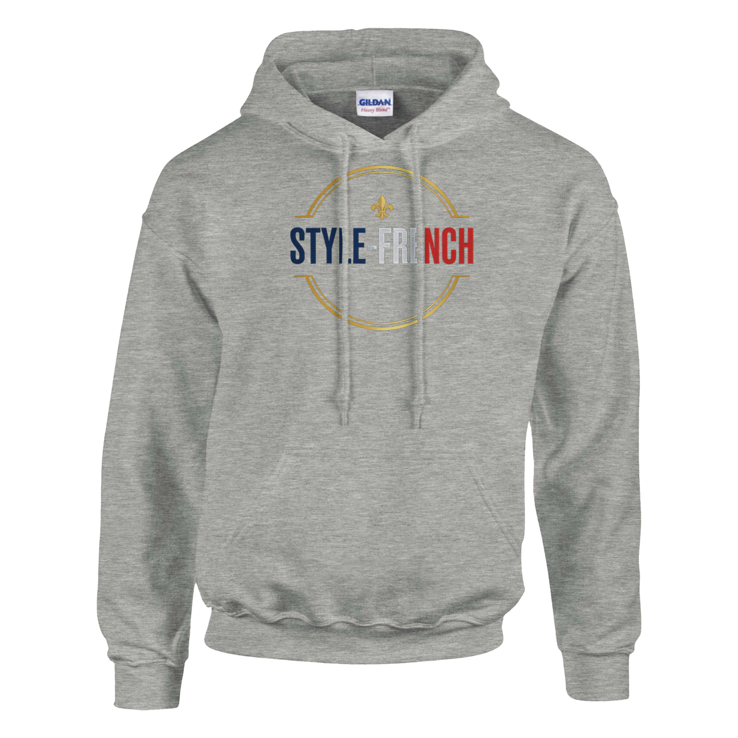 Sweat à Capuche Homme "Chauvin et Fier l'être" – Confort Premium et Design Patriotique