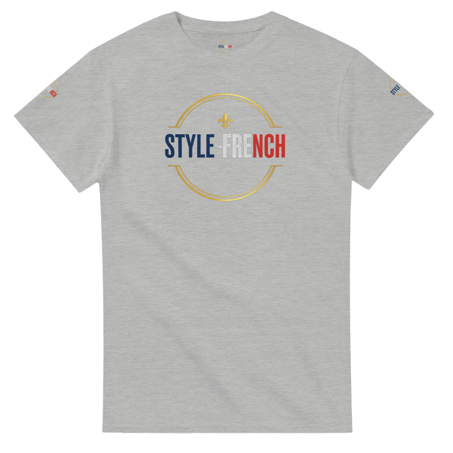T-Shirt Premium 'Né en France' – Coton Épais à Coupe Classique