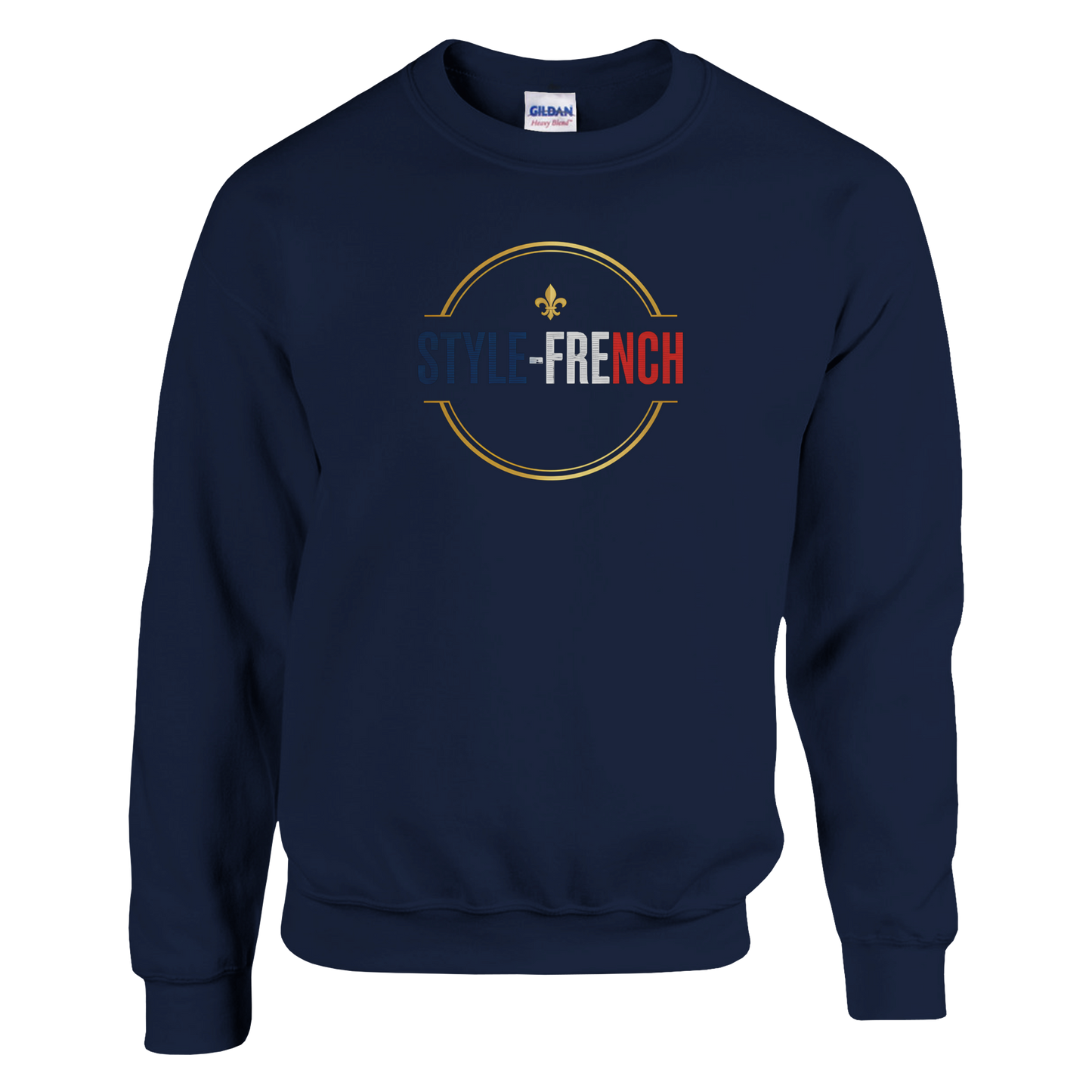 Sweat-shirt Femme Fière d'être Française - Coupe Classique Premium