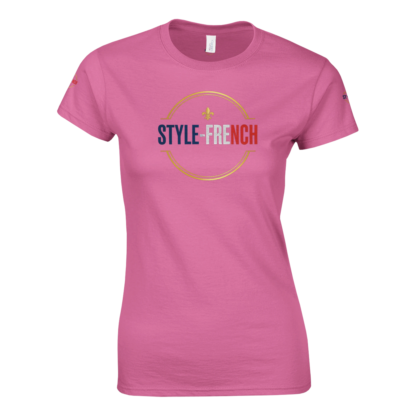T-shirt Femme Liberté - Coton Premium Semi-Ajusté