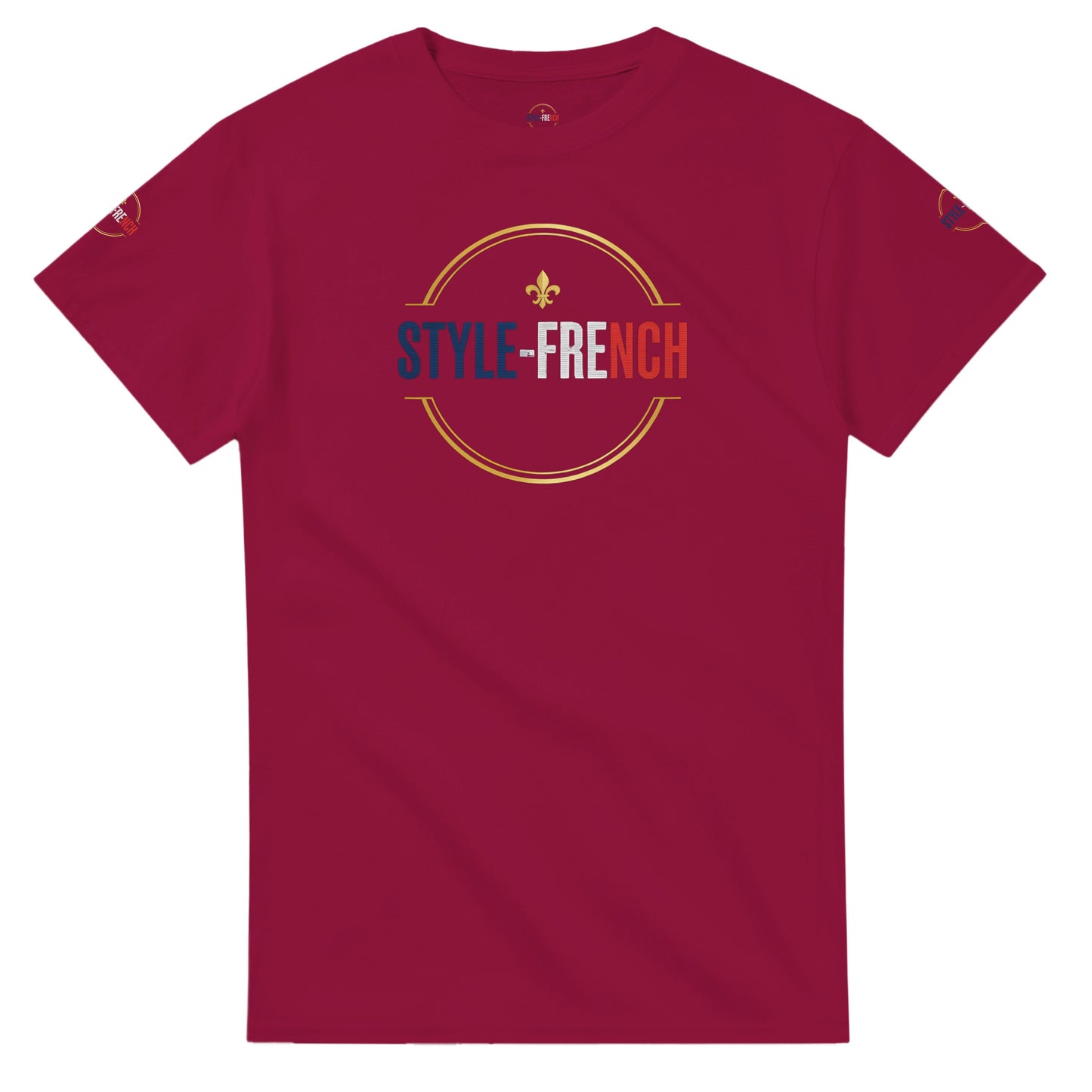 T-shirt Unisexe Bordeaux Ville de France – Coton Épais Premium