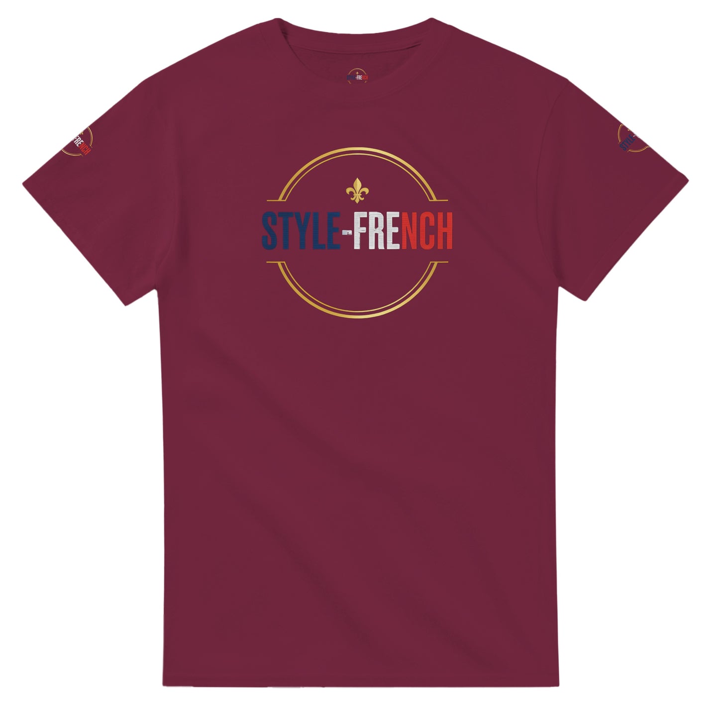 T-shirt Unisexe Bordeaux Ville de France – Coton Épais Premium