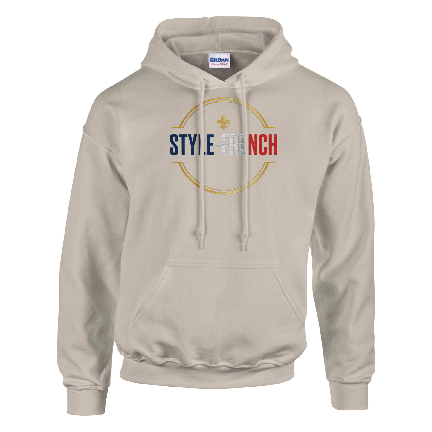 Sweat à Capuche Homme Vive la France – Confort et Style Tricolore