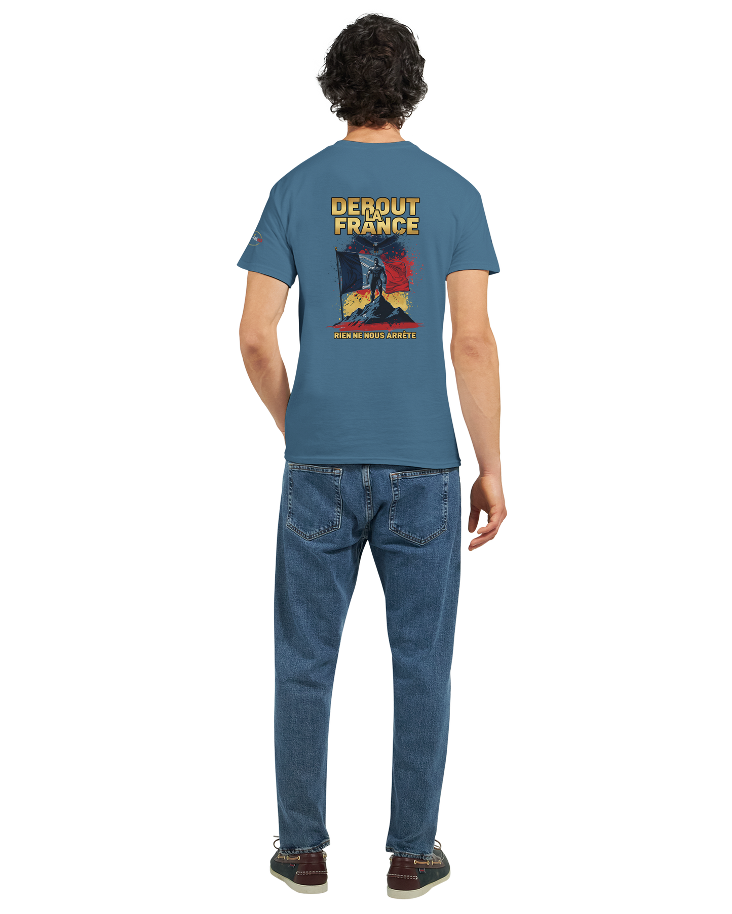 T-shirt Debout la France –  en Coton Premium