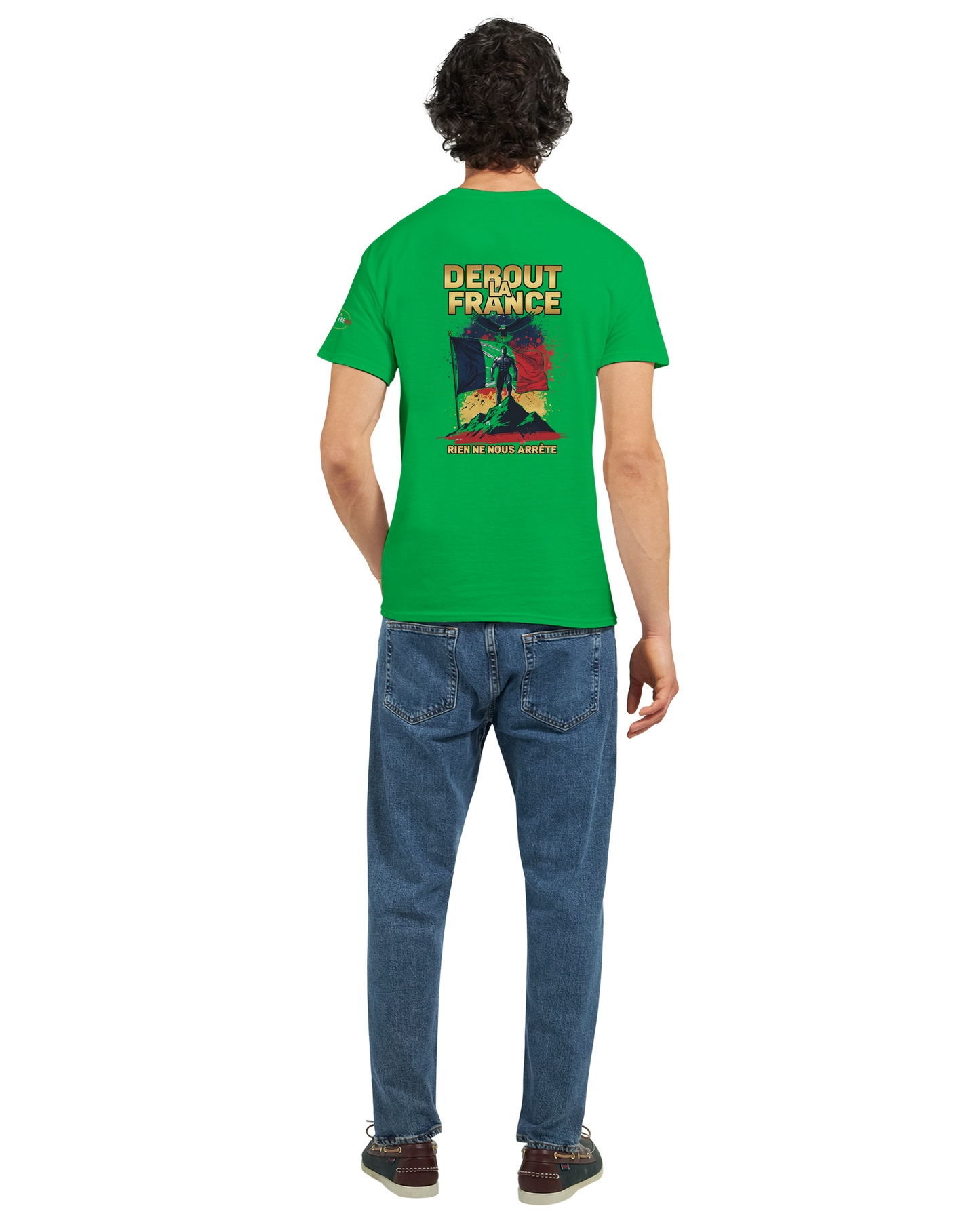 T-shirt Debout la France –  en Coton Premium