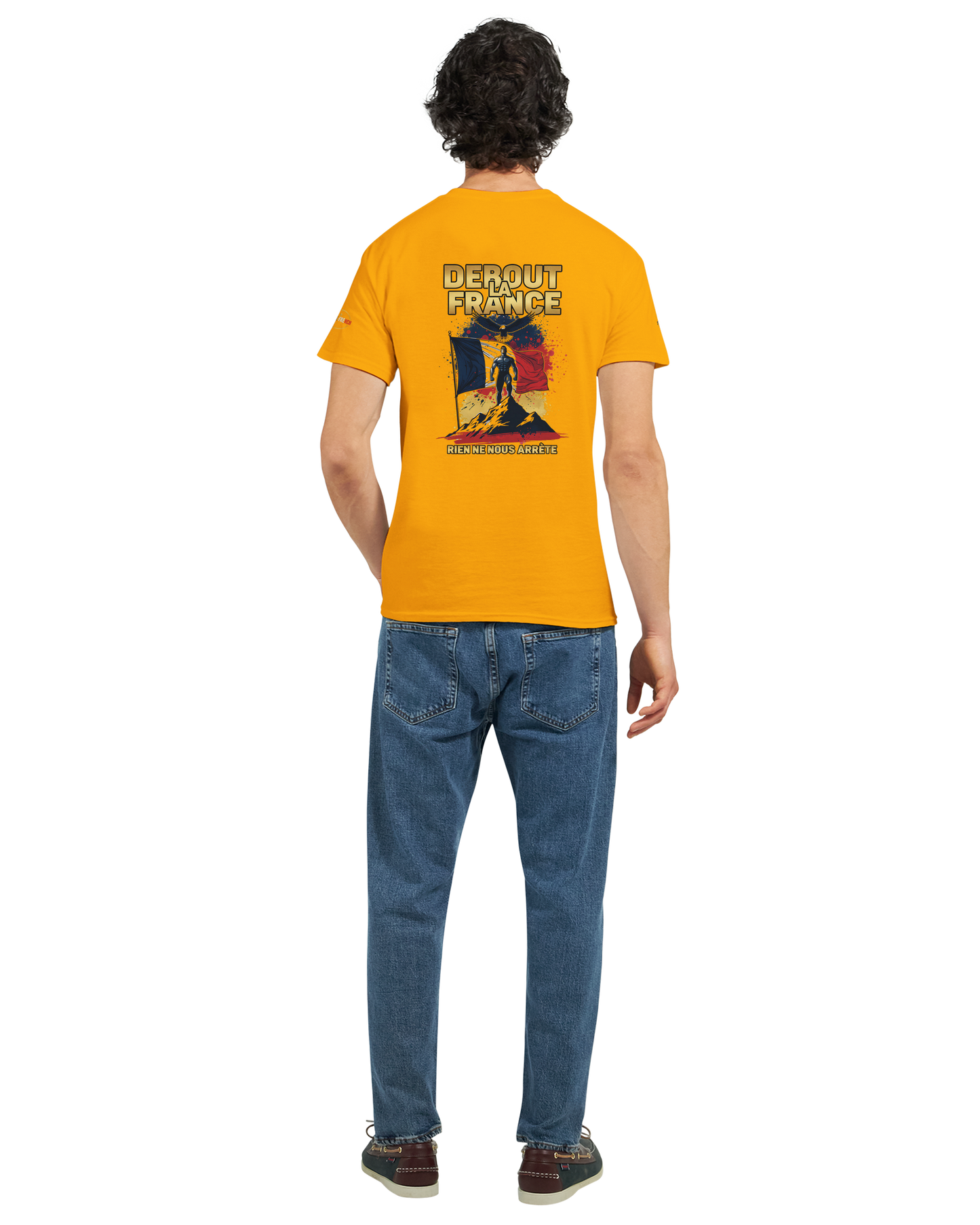 T-shirt Debout la France –  en Coton Premium