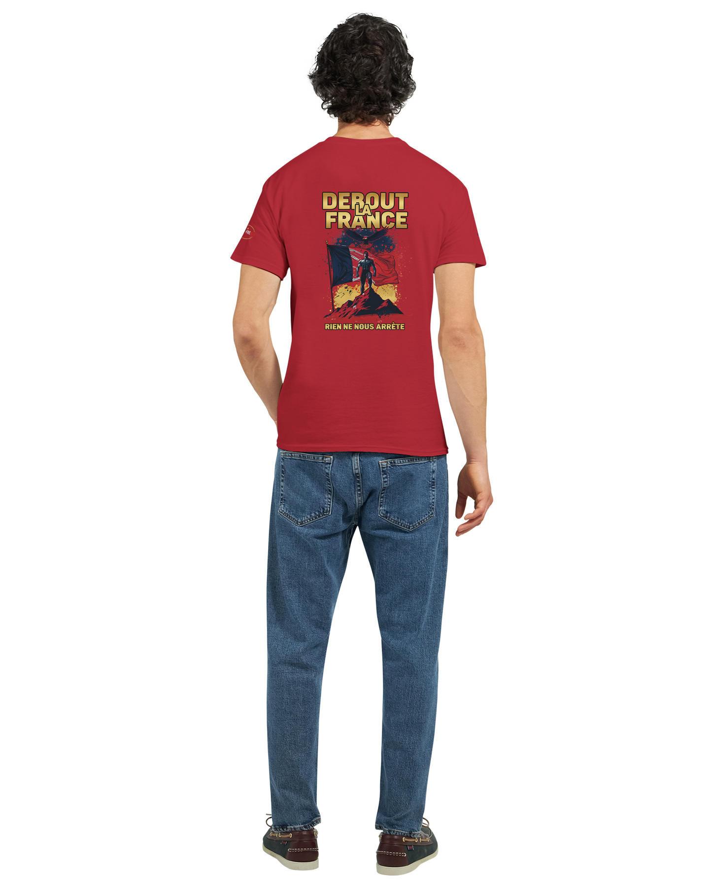 T-shirt Debout la France –  en Coton Premium