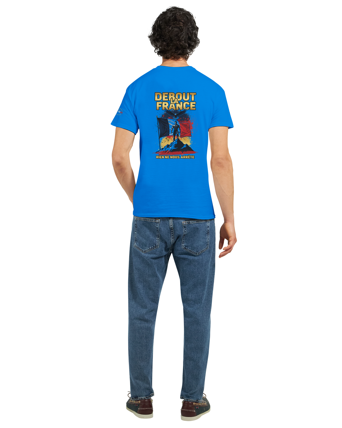 T-shirt Debout la France –  en Coton Premium