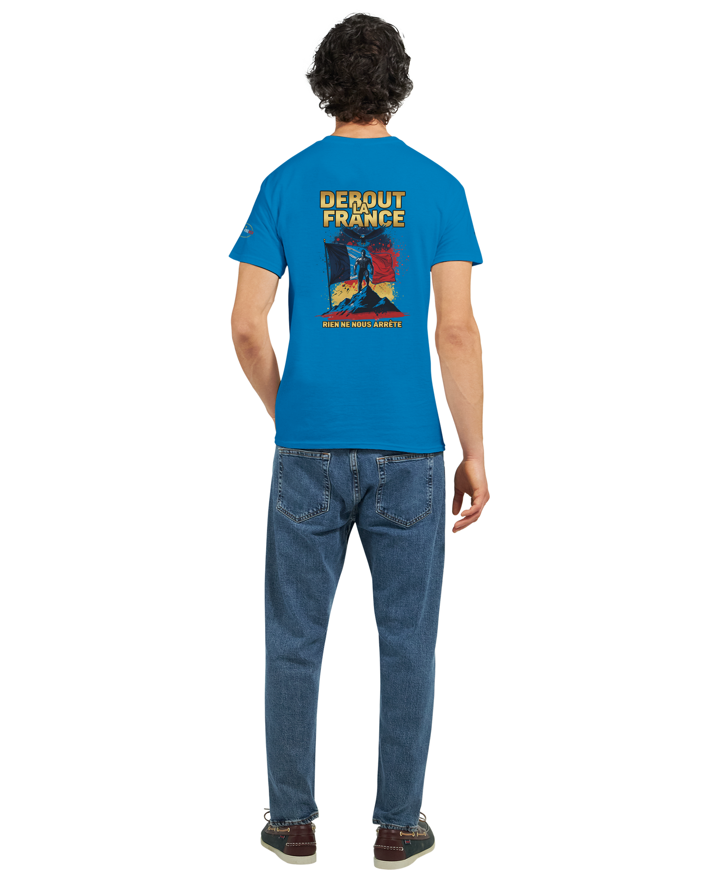 T-shirt Debout la France –  en Coton Premium