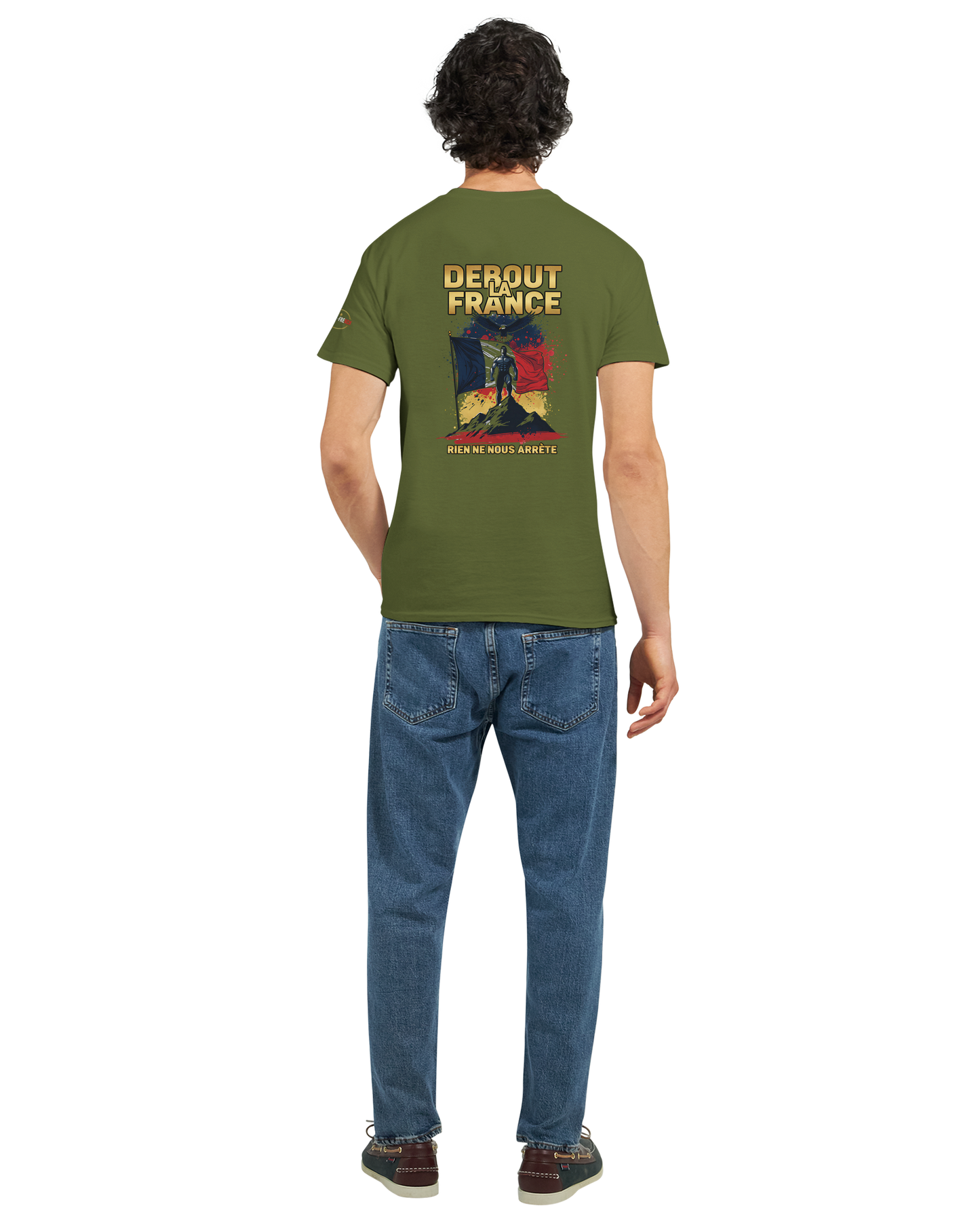 T-shirt Debout la France –  en Coton Premium