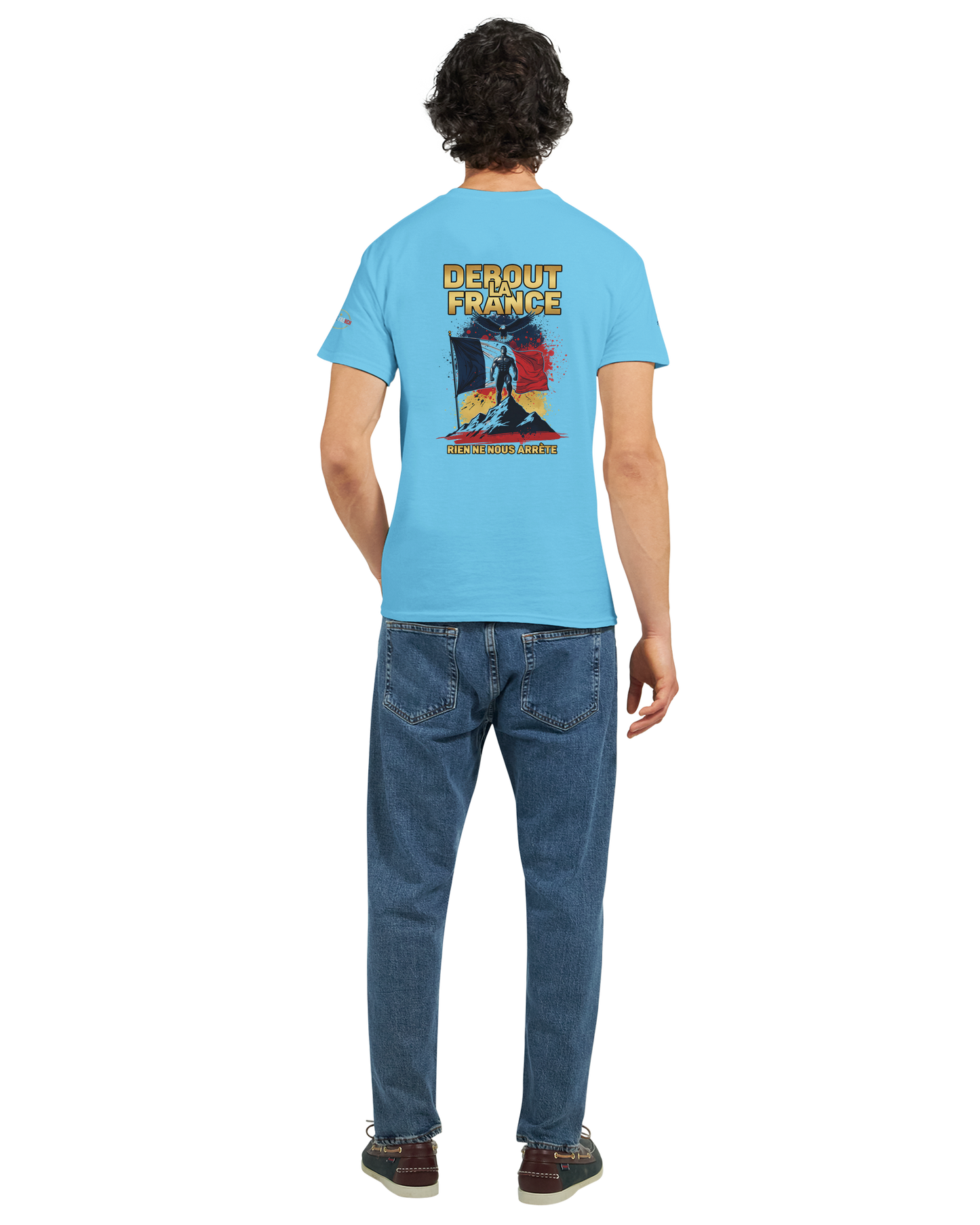 T-shirt Debout la France –  en Coton Premium