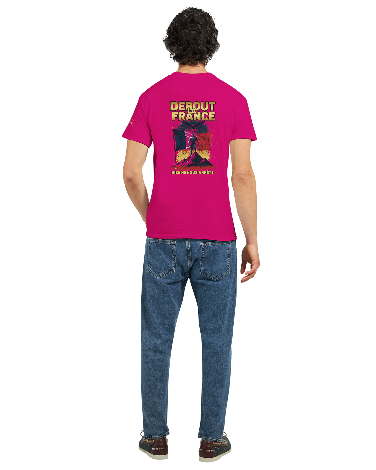 T-shirt Debout la France –  en Coton Premium