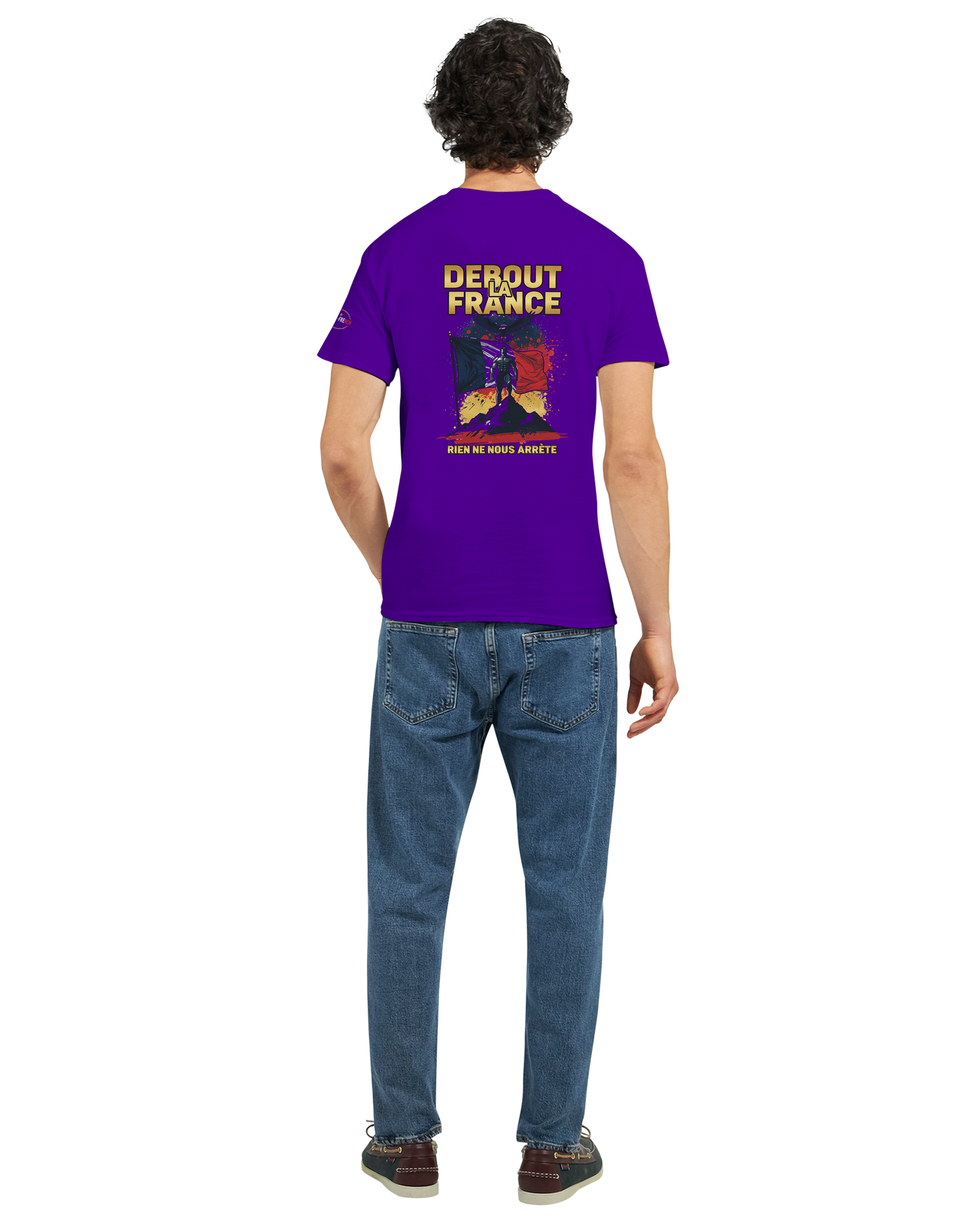 T-shirt Debout la France –  en Coton Premium