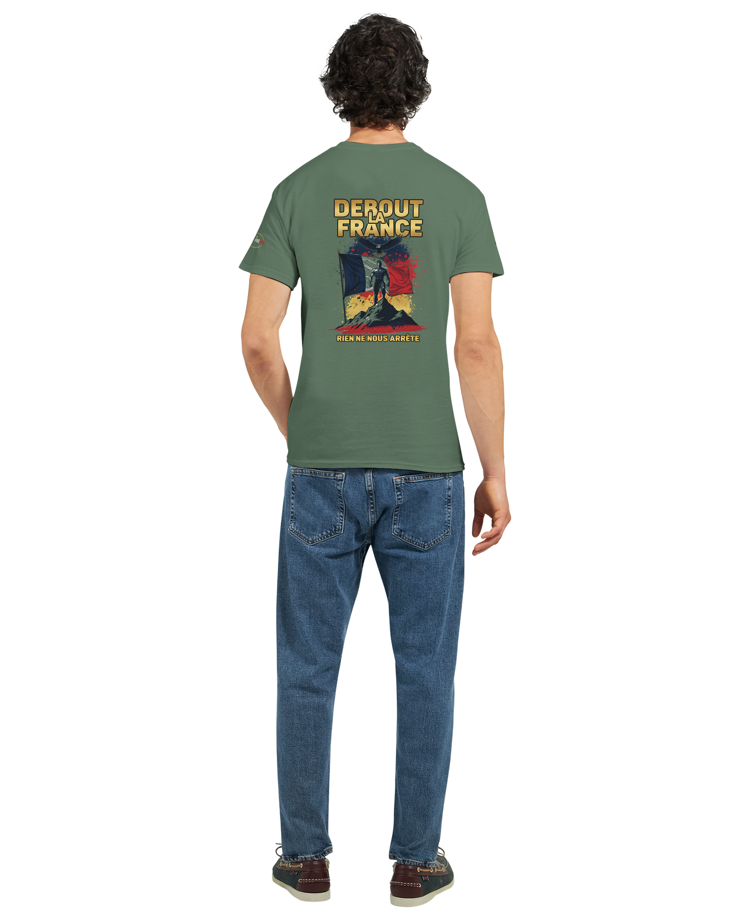 T-shirt Debout la France –  en Coton Premium