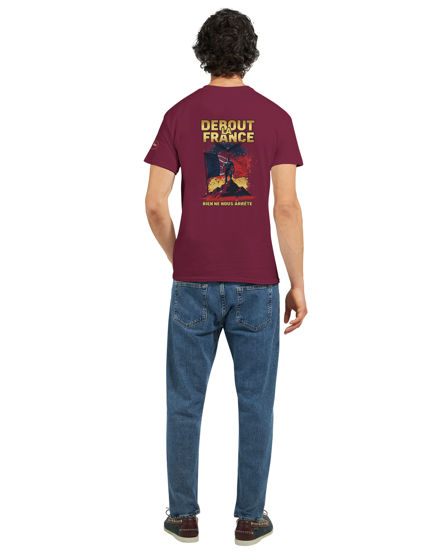 T-shirt Debout la France –  en Coton Premium