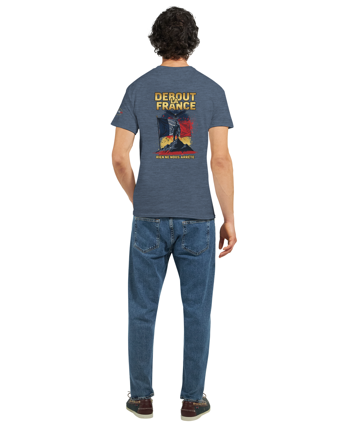 T-shirt Debout la France –  en Coton Premium