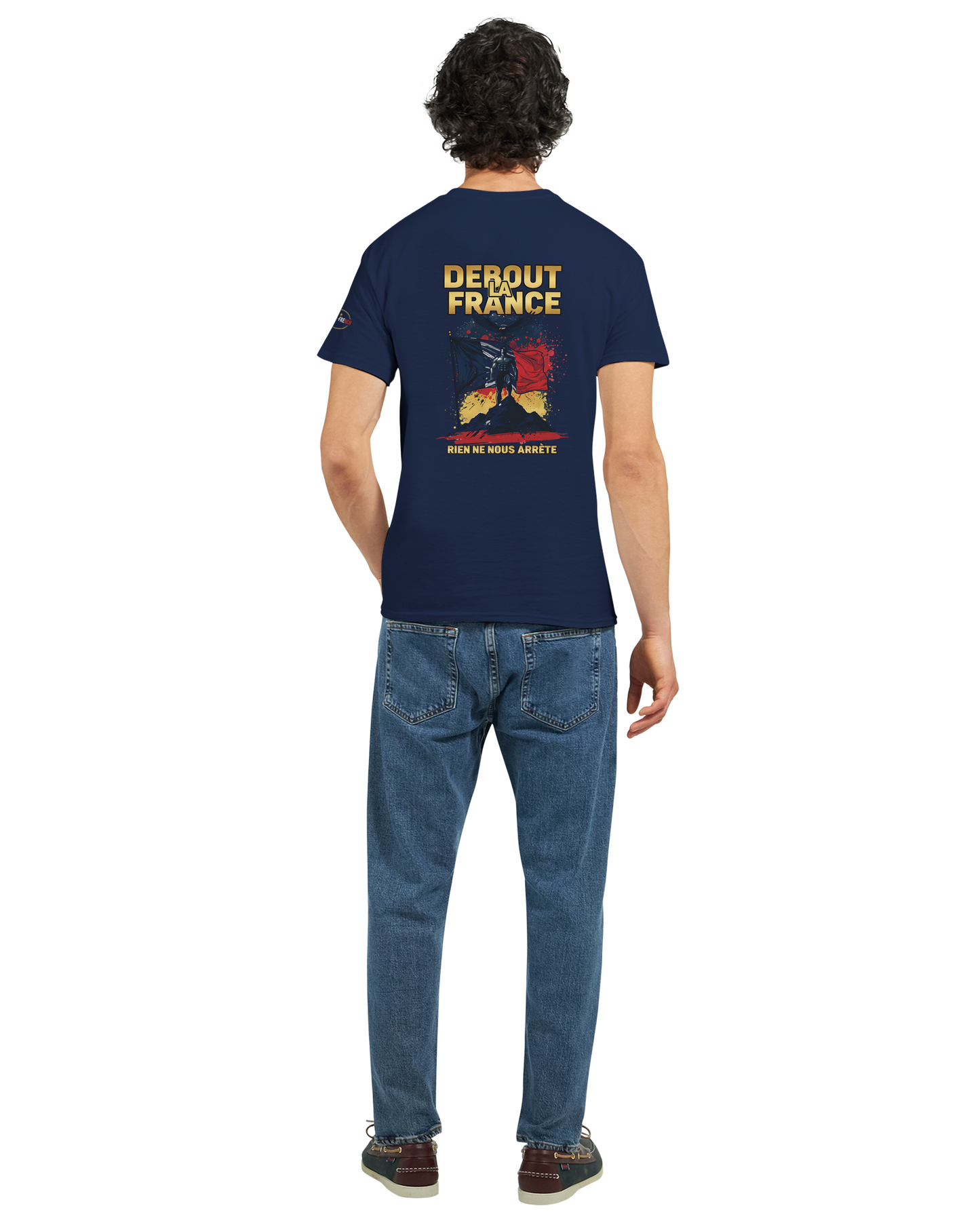 T-shirt Debout la France –  en Coton Premium