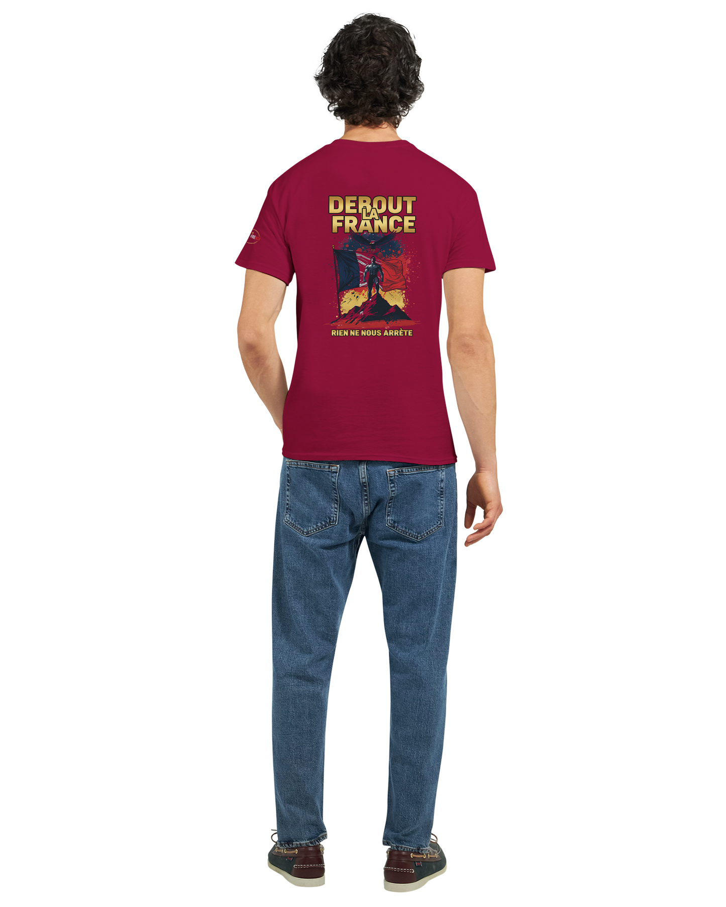 T-shirt Debout la France –  en Coton Premium