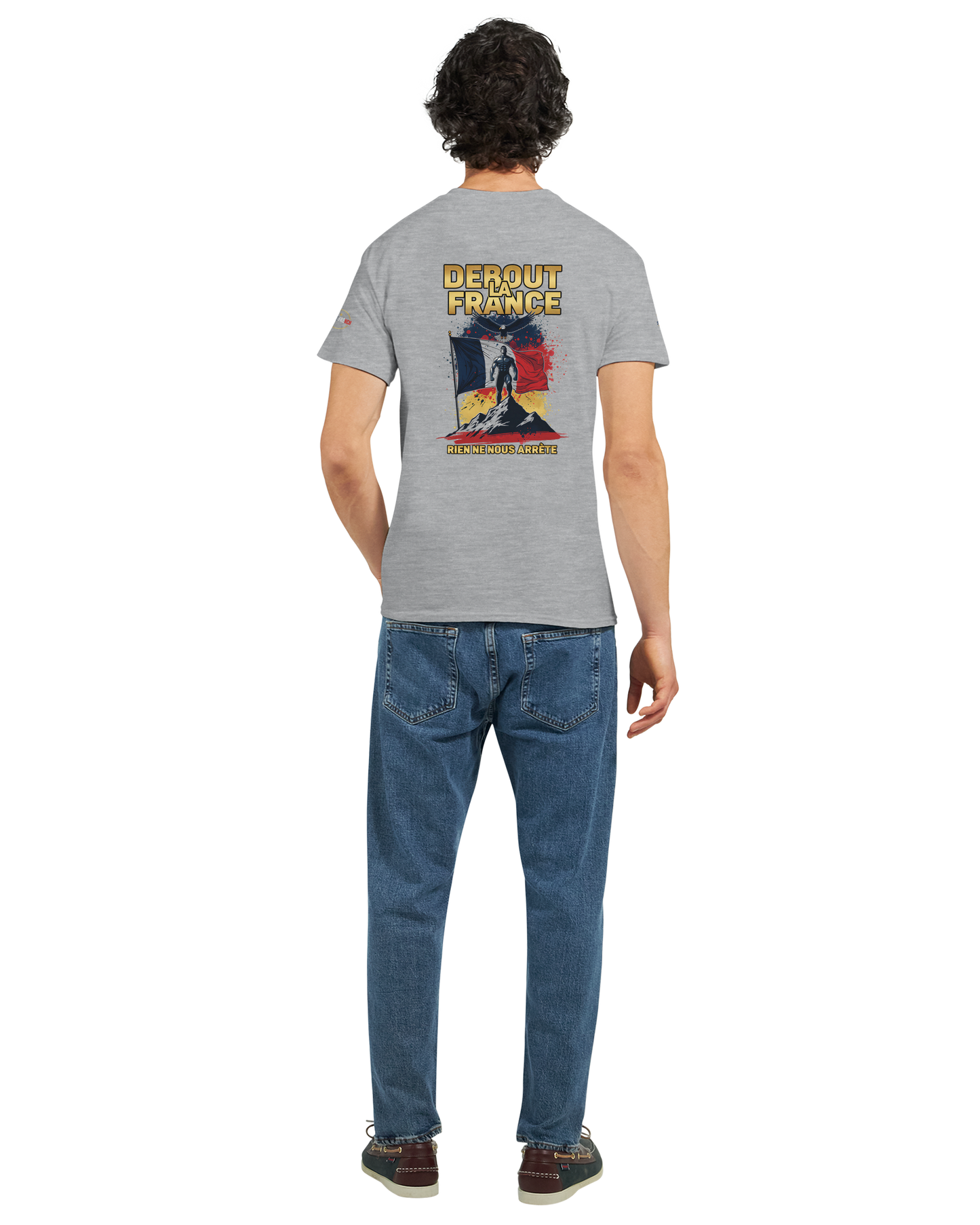 T-shirt Debout la France –  en Coton Premium