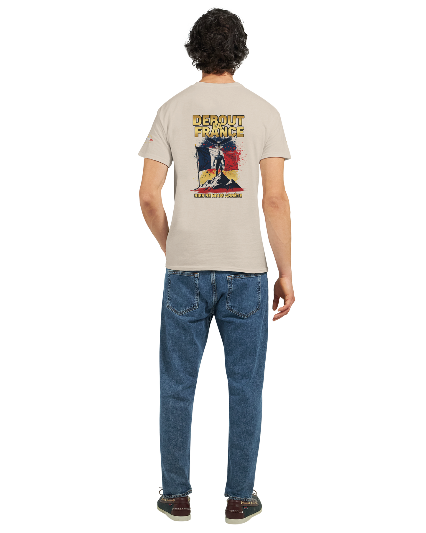 T-shirt Debout la France –  en Coton Premium