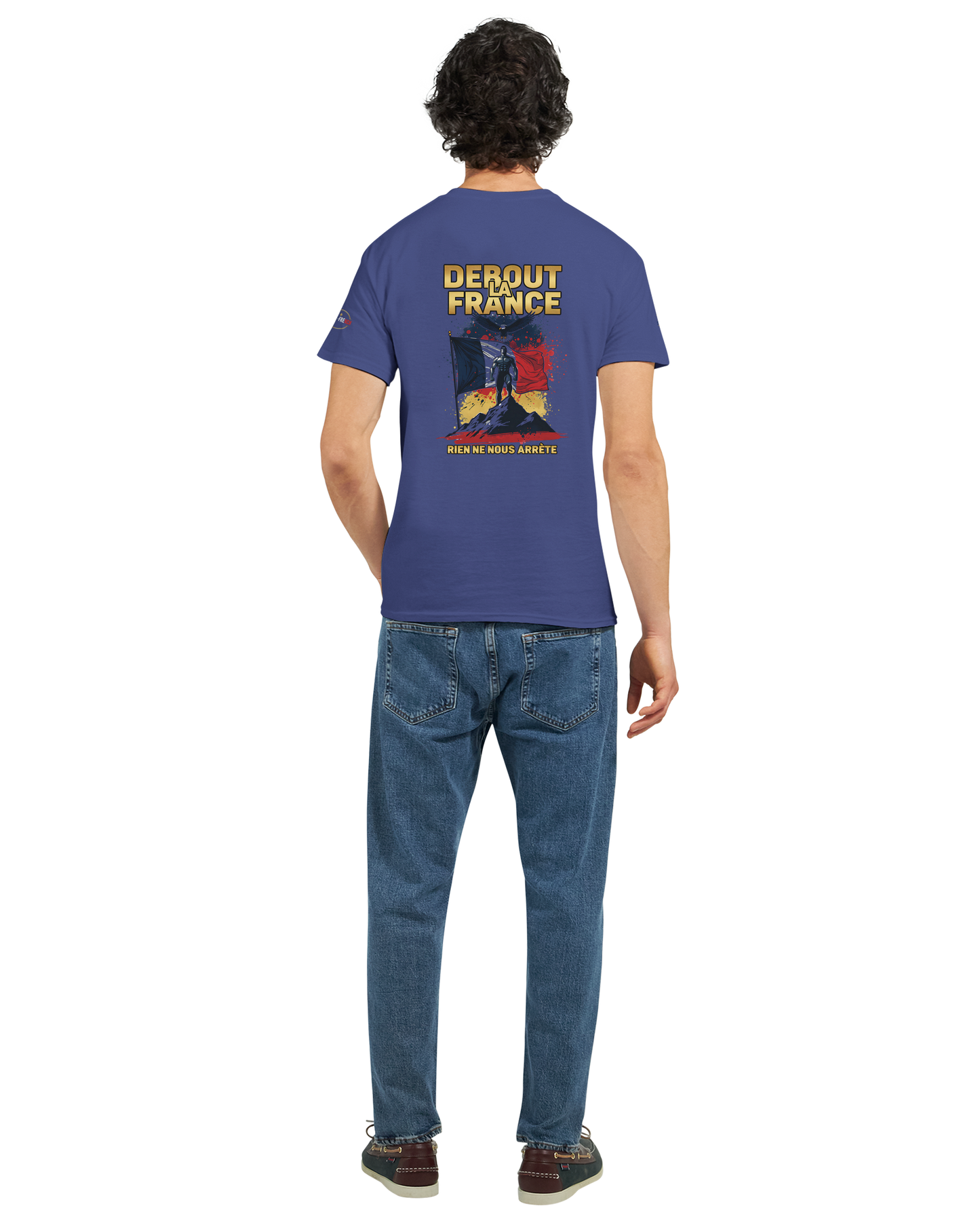 T-shirt Debout la France –  en Coton Premium