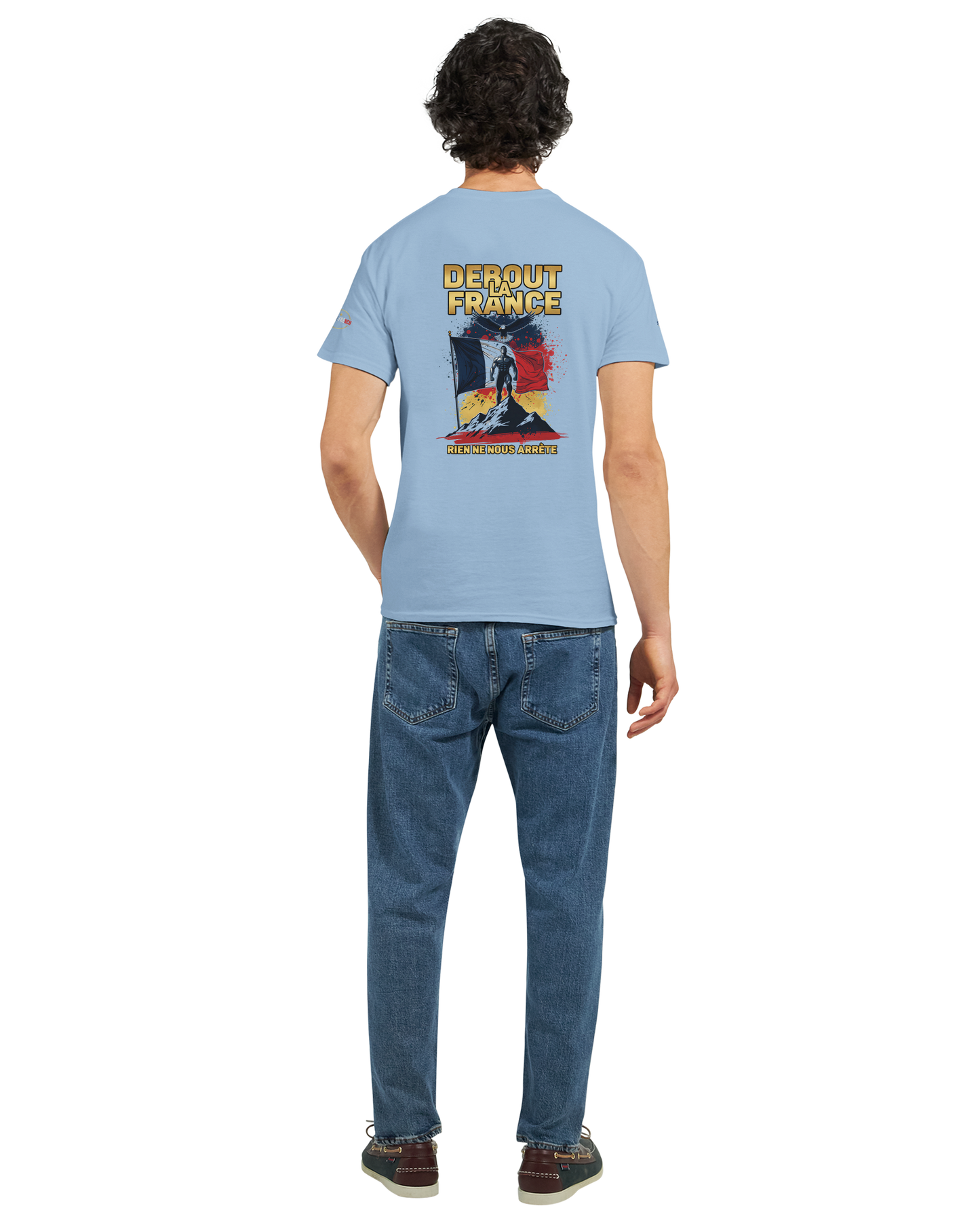 T-shirt Debout la France –  en Coton Premium