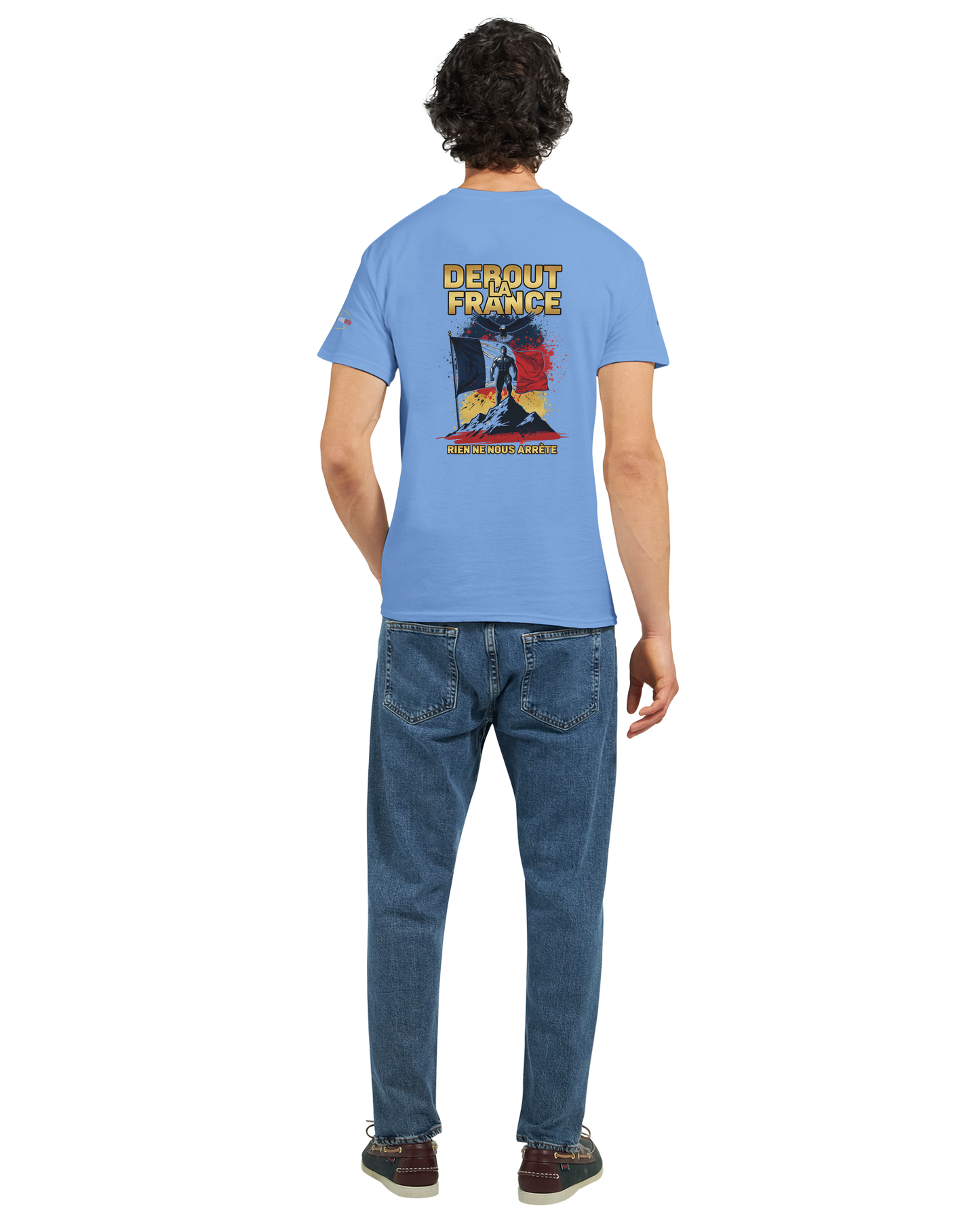 T-shirt Debout la France –  en Coton Premium