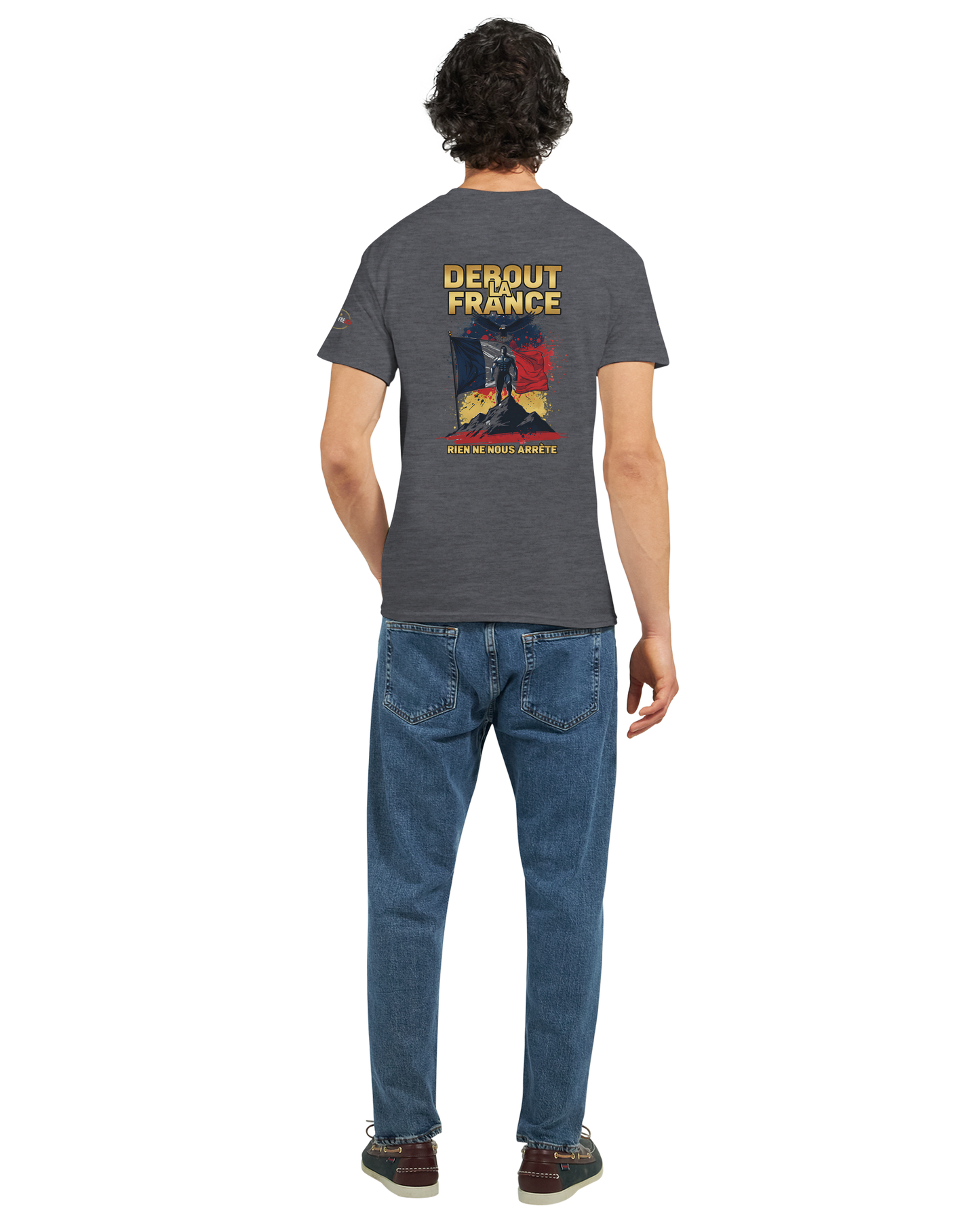 T-shirt Debout la France –  en Coton Premium