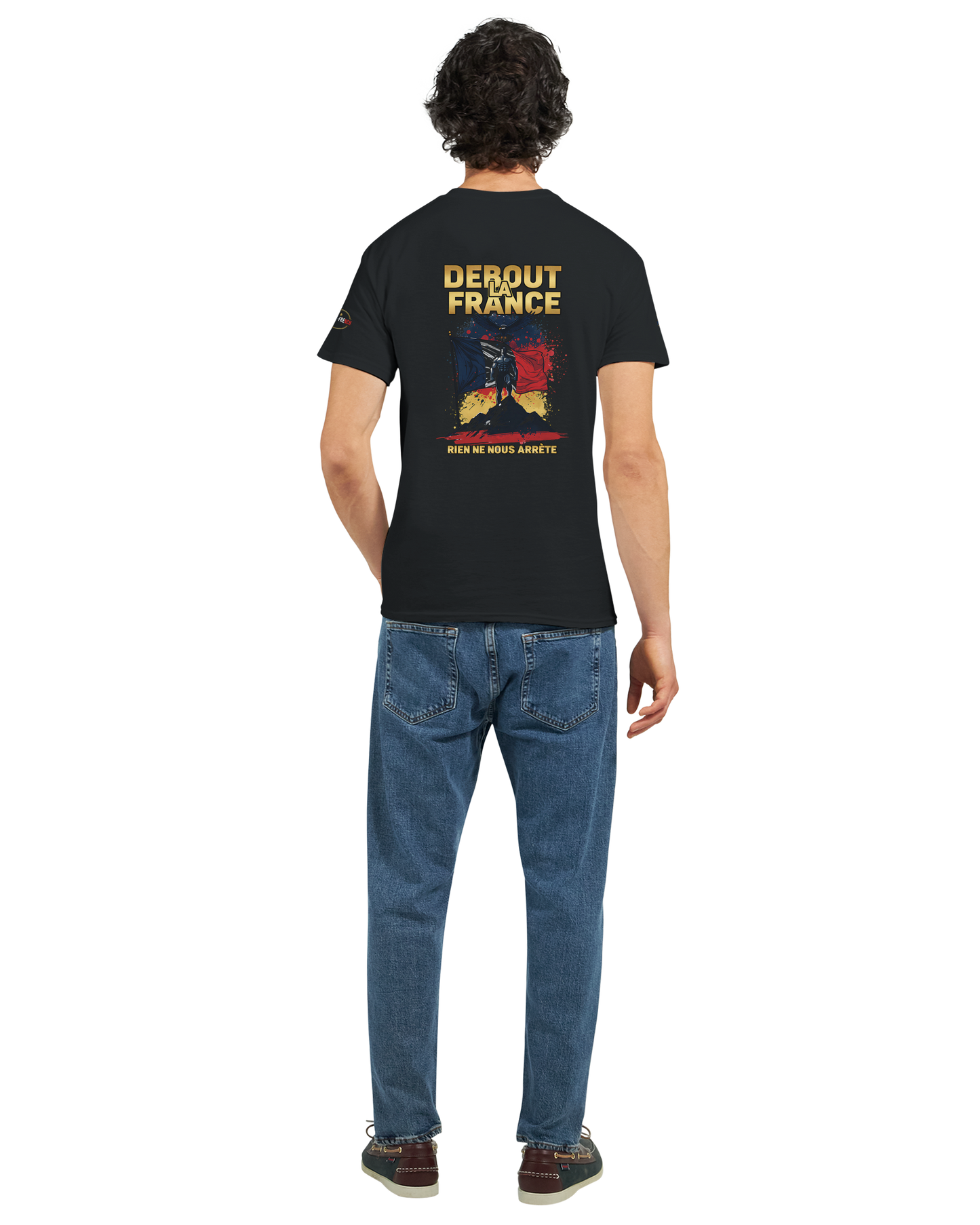 T-shirt Debout la France –  en Coton Premium