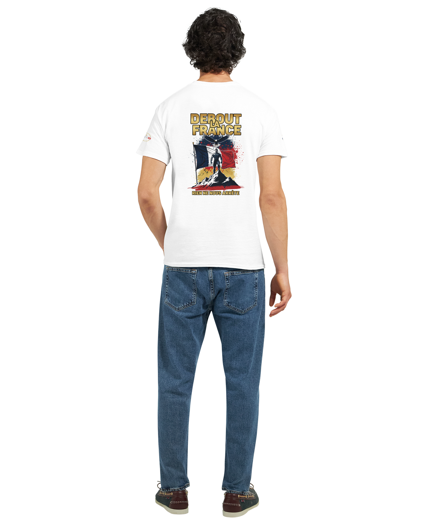 T-shirt Debout la France –  en Coton Premium