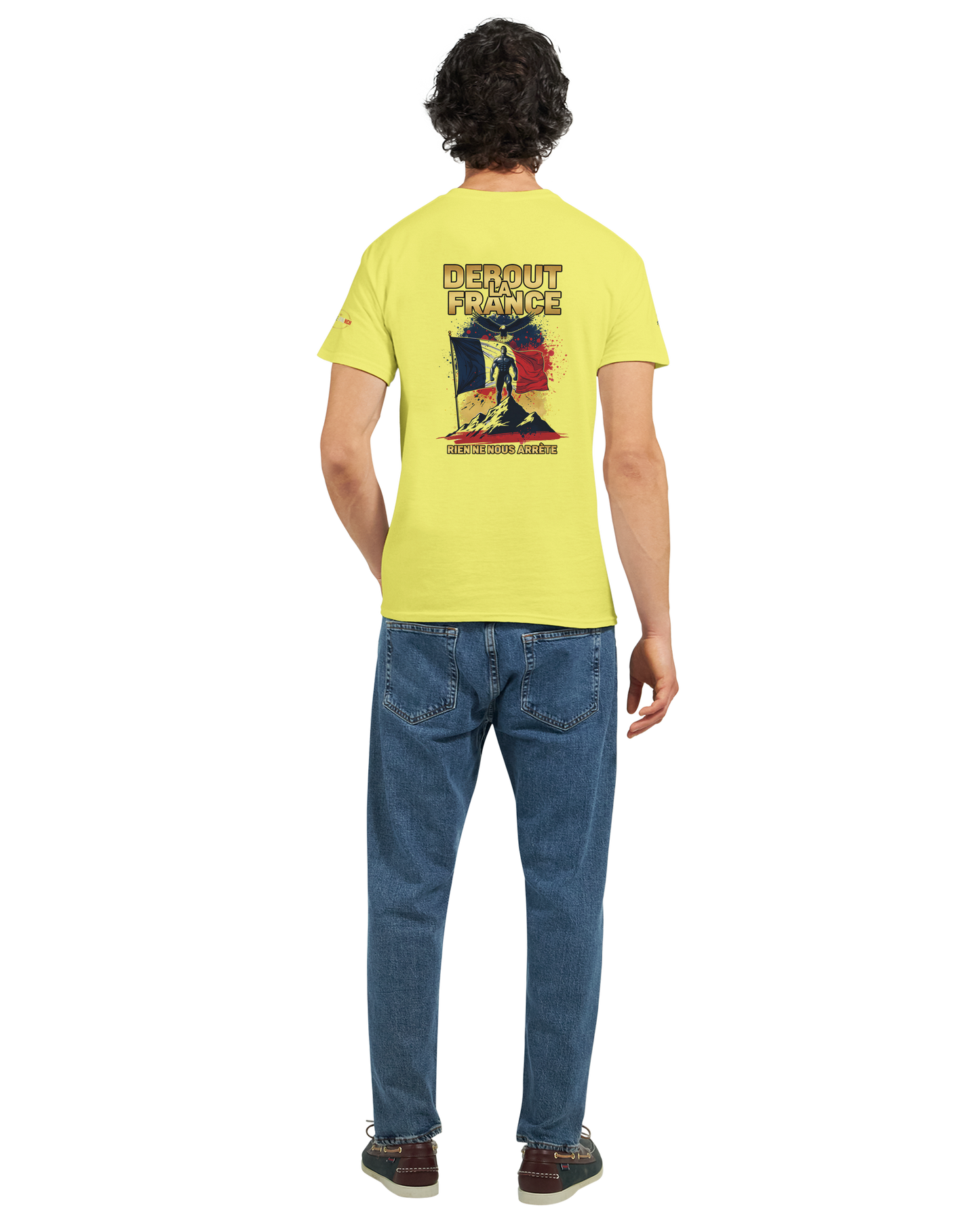T-shirt Debout la France –  en Coton Premium