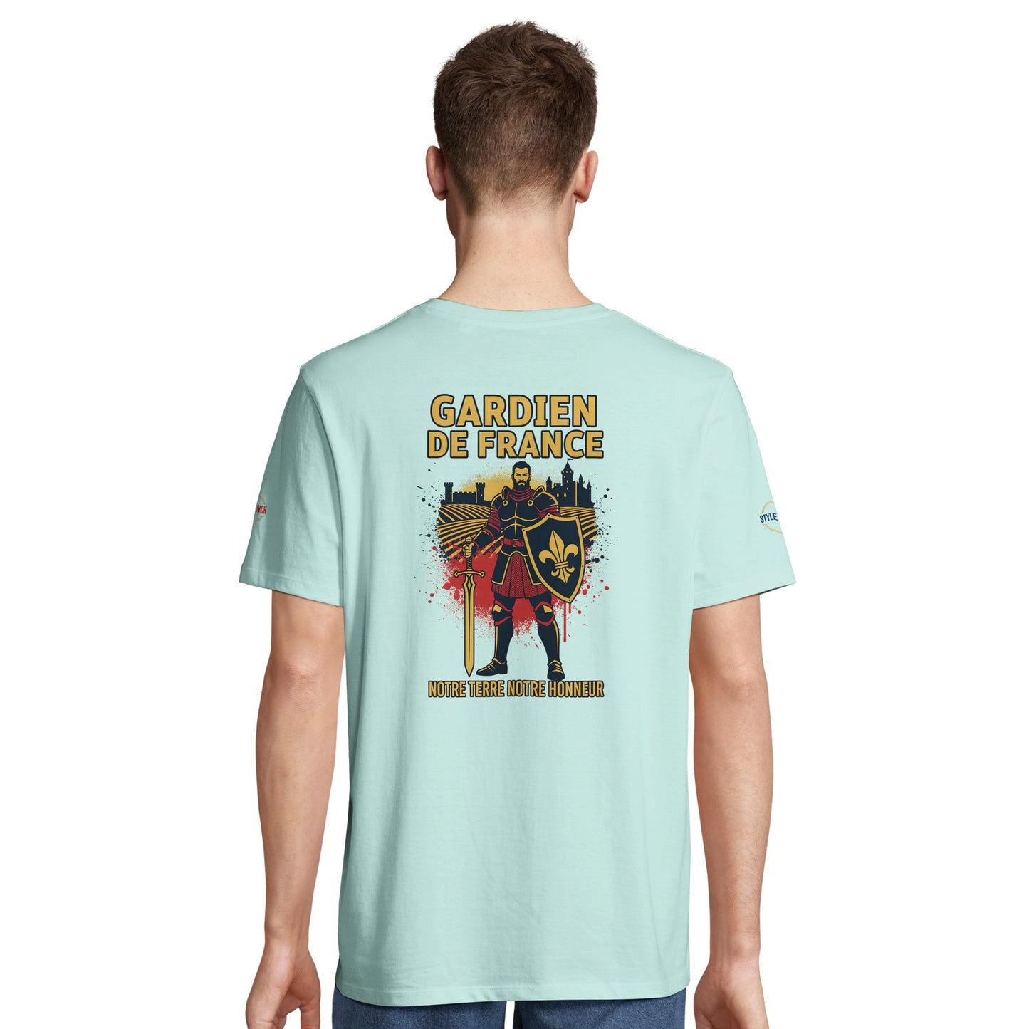 T-shirt Gardien de France pour Homme - Coton Bio Premium
