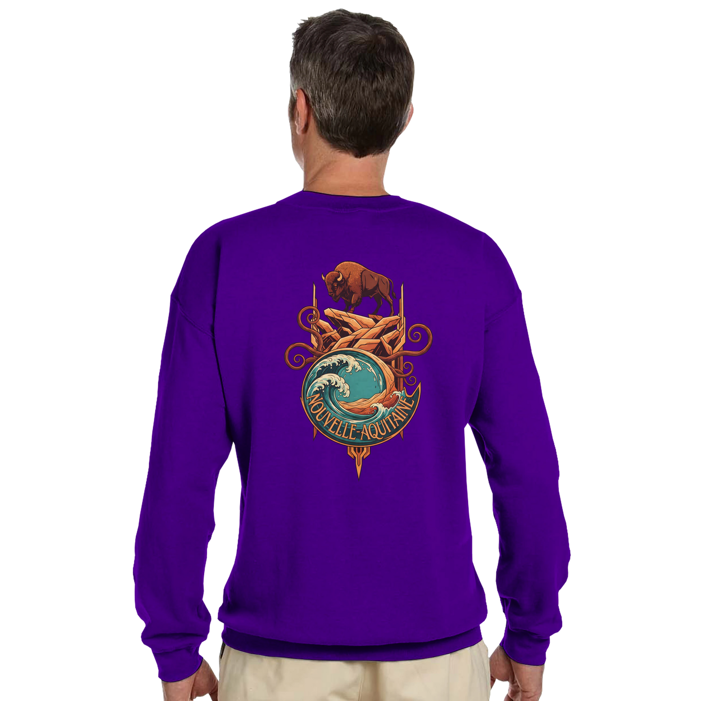 Sweat-shirt Unisexe Nouvelle-Aquitaine – Confort et Qualité Premium