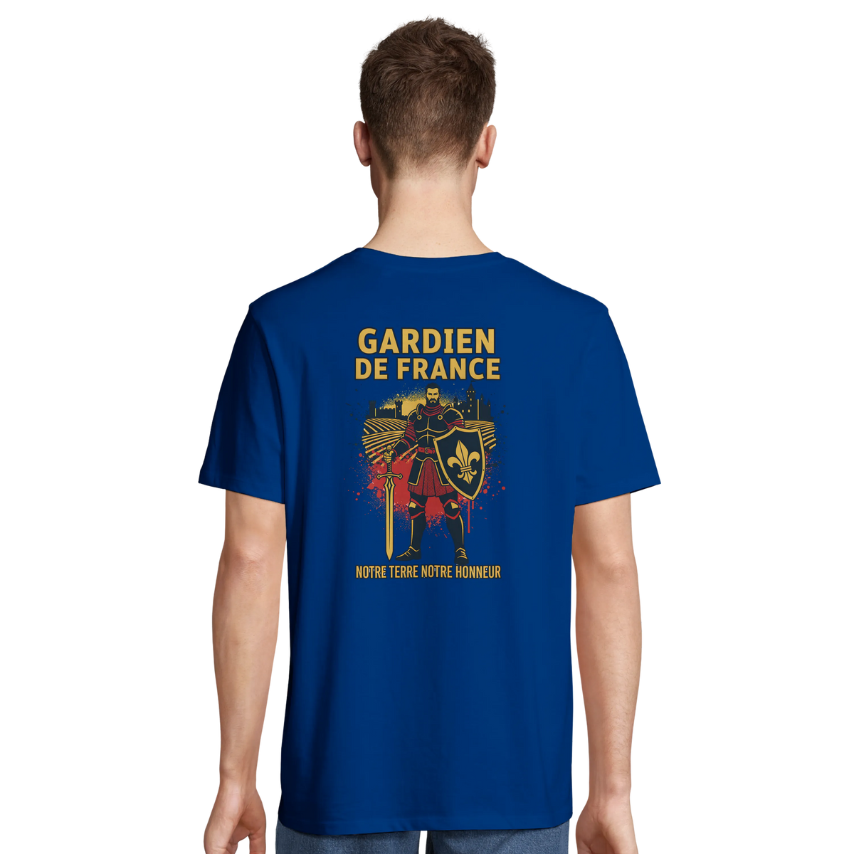 T-Shirt für Herren Frankreich Torwart Baumwolle in Bio-Umstellung | SOL'S Legend 03981