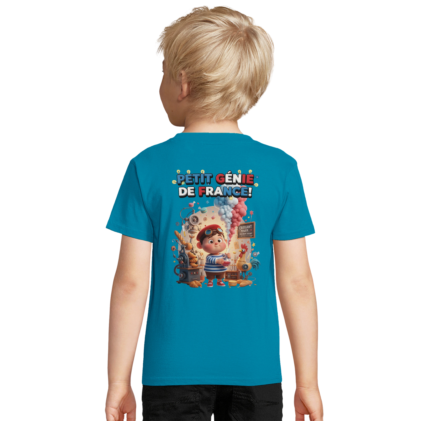 T-shirt Enfant Petit Génie - 100% Coton Bio - Confort et Qualité
