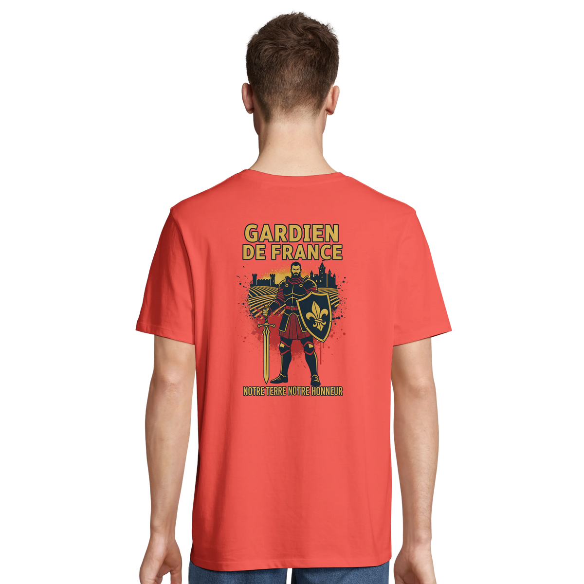 T-Shirt für Herren Frankreich Torwart Baumwolle in Bio-Umstellung | SOL'S Legend 03981