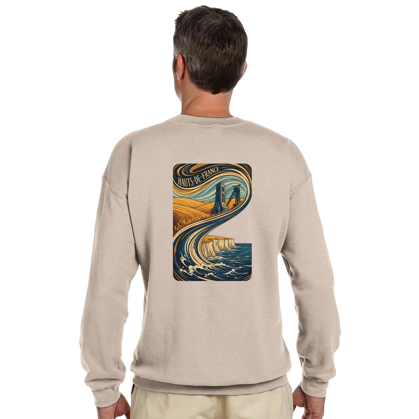 Sweat-shirt Unisexe Haut de France - Confort Premium et Design Classique